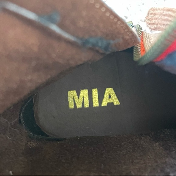 Women’s MIA Brown Lace-Up Boots Size 7.5 - Picture 8 of 8